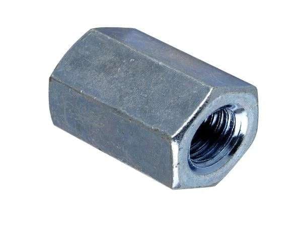 Fandf 10CN12ZP Connector Nuts - Zinc Plated M12 (Bag Of 10)