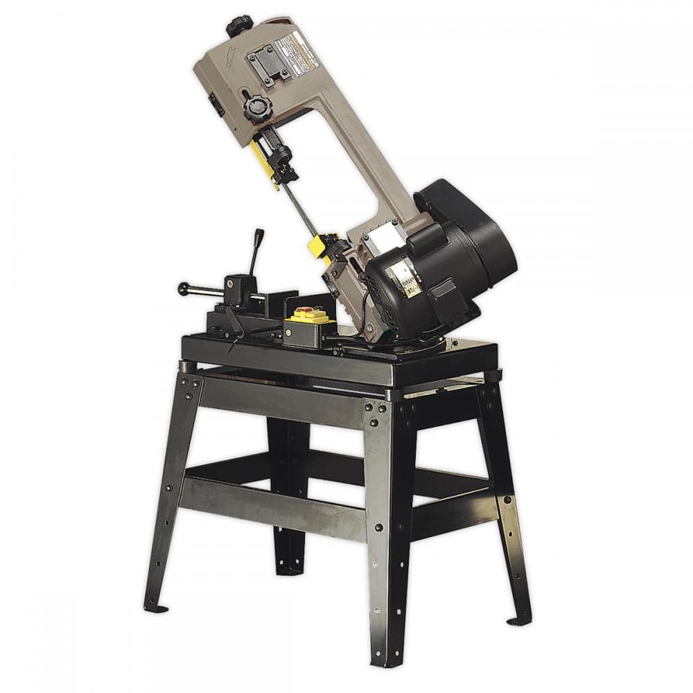 Sealey SM65 Metal Cutting Bandsaw 150Mm 230V With Mitre & Quick Lock Vice