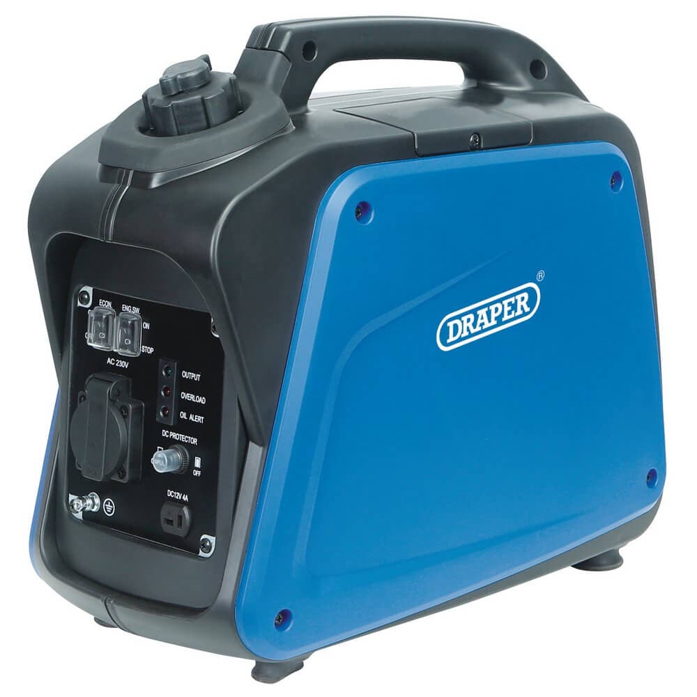 Draper 95196 Petrol Inverter Generator 1000W each 1