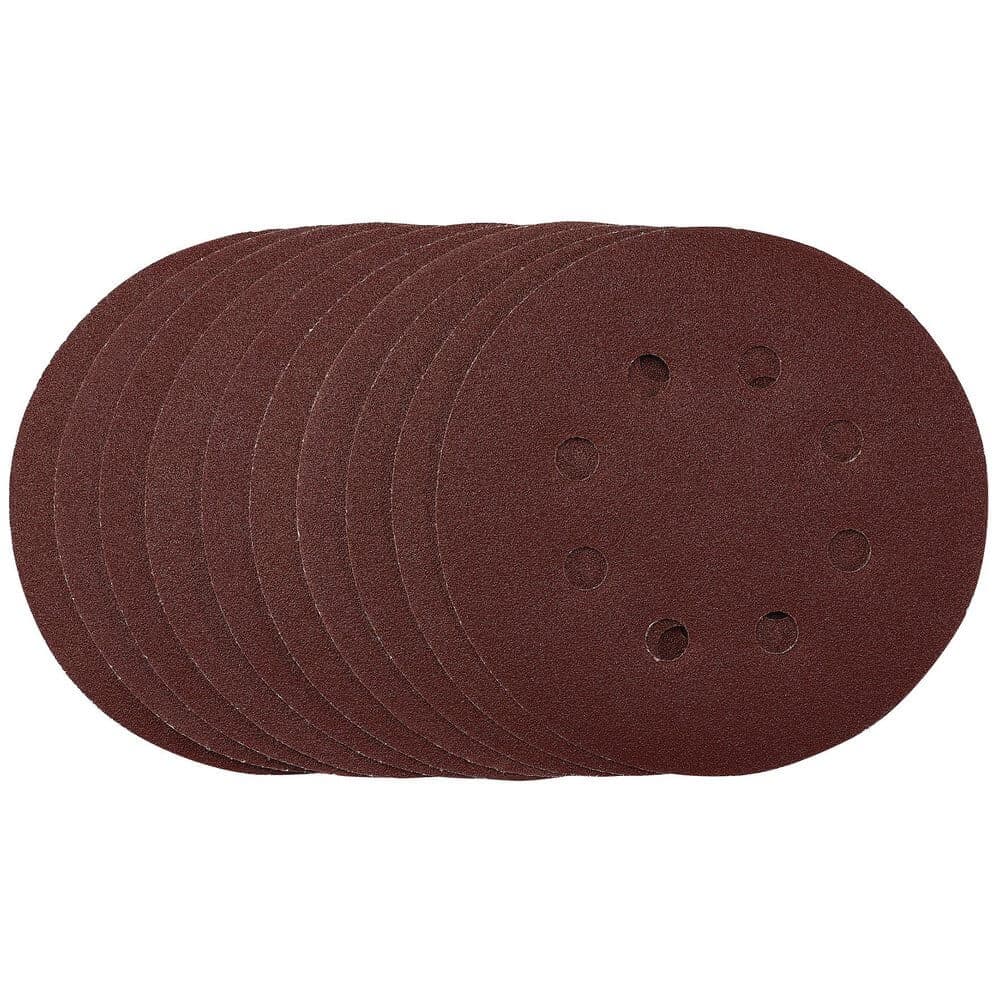 Draper 54756 Punched Sanding Discs 125Mm Hook & Loop 120 Grit (Pack Of 10) each 10