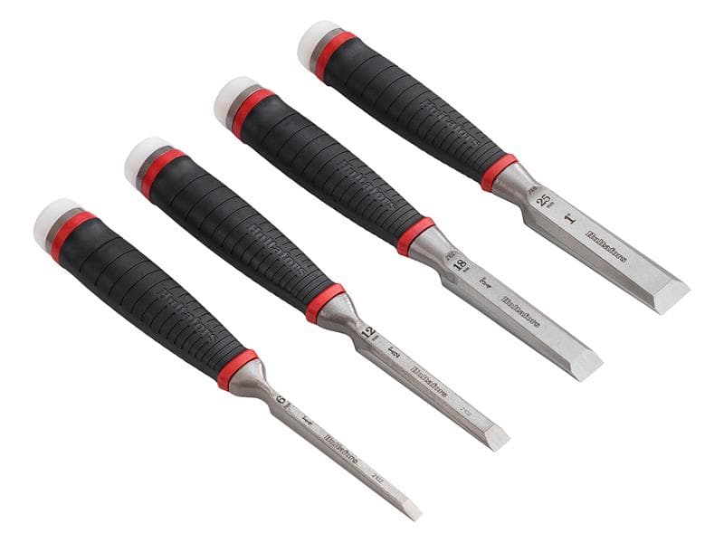 Hultafors 390673 Hdcs4 Heavy-Duty Chisel Set 4 Piece (12-32Mm)