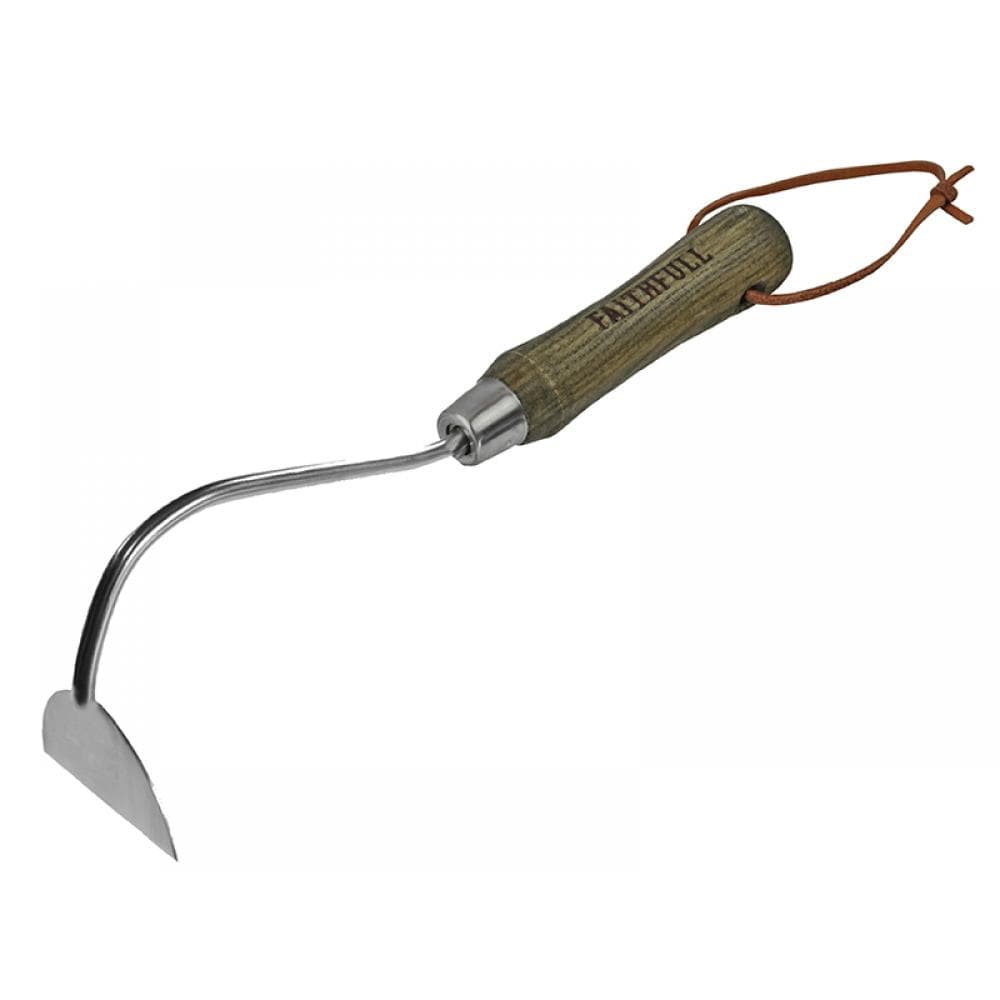 Faithfull RI14-VRSSHOHWH Prestige Stainless Steel Onion Hoe Ash Handle