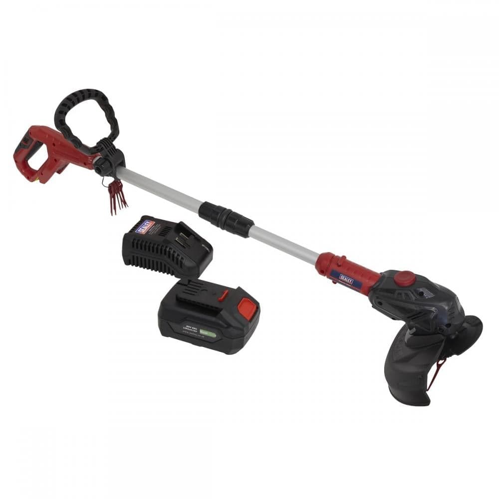 Sealey CS20VCOMBO4 Strimmer Cordless 20V Sv20 Series With 4Ah Battery & Charger
