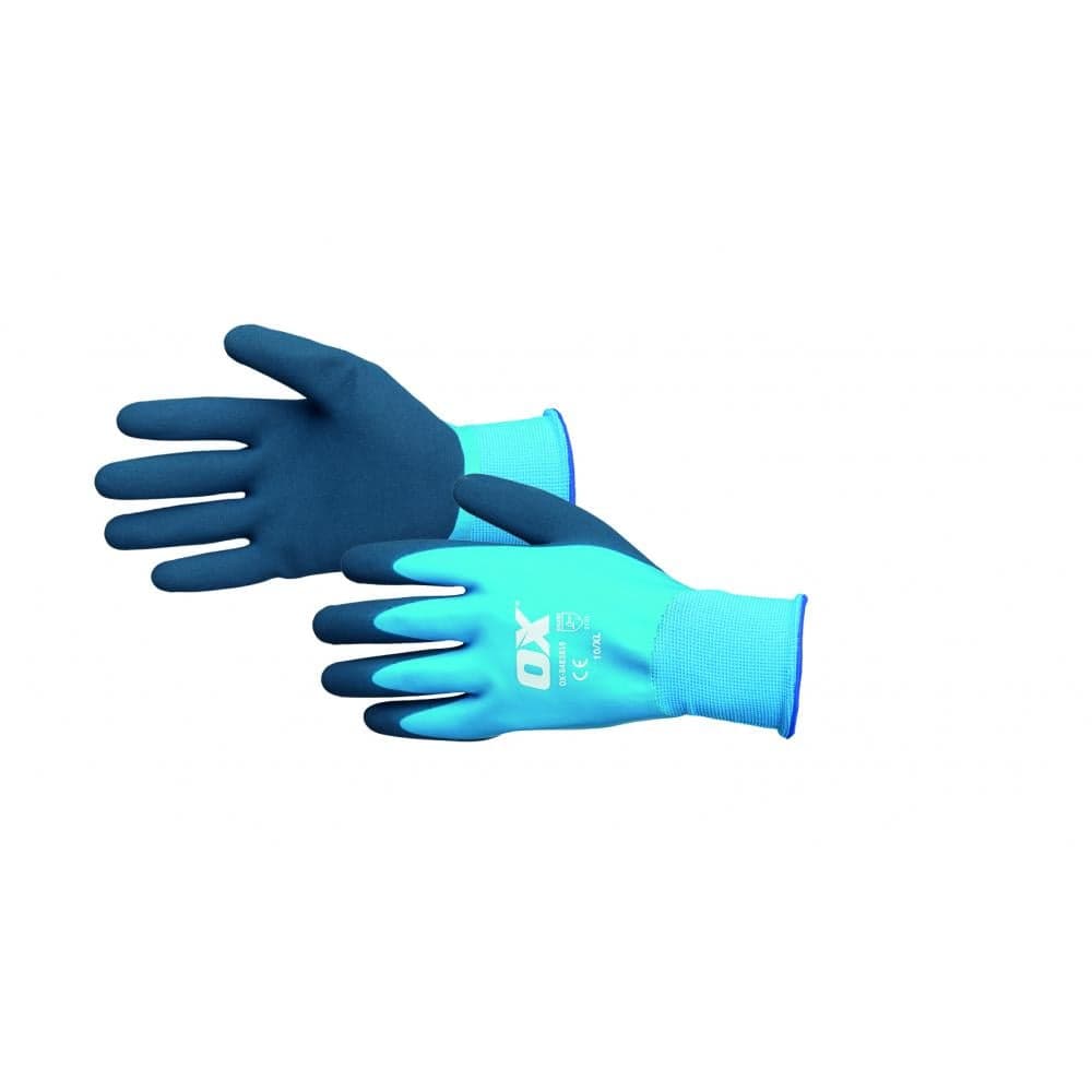 Ox Tools OX-S483810 Ox Waterproof Latex Gloves Size 10 Xl EA