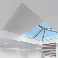 Metal Blackout Electric Thermal Cellular Pleated Roof Lantern Blinds Cellular