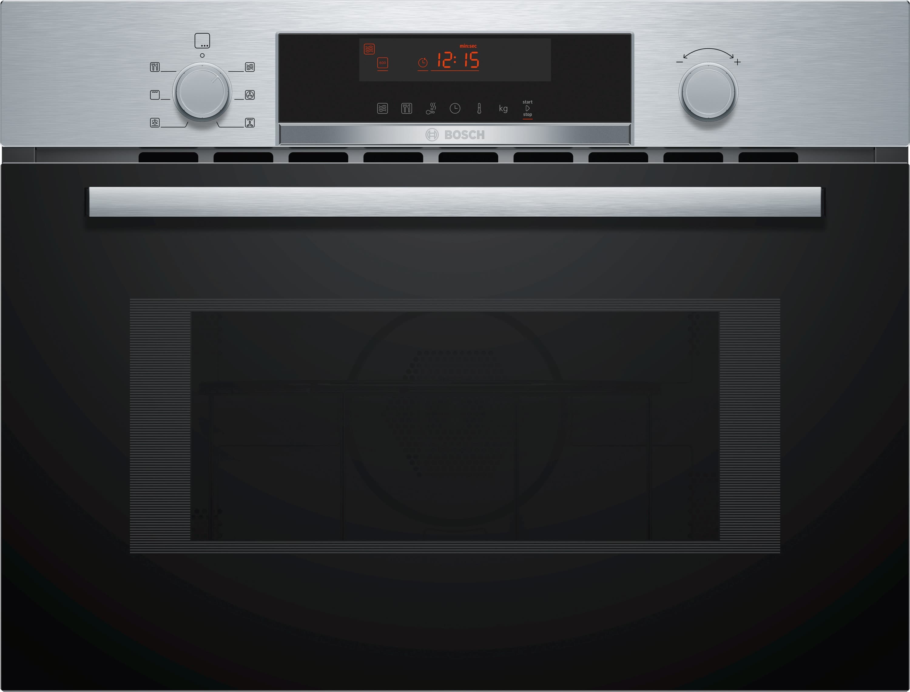 Bosch Stainless Steel Serie 4 Integrated Compact Oven & Microwave - CMA583MS0B