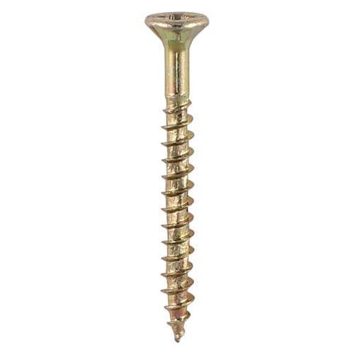 TIMCO Velocity Premium Multi-Use Screws – PZ – Double Countersunk – Yellow 3.5 / 4.5