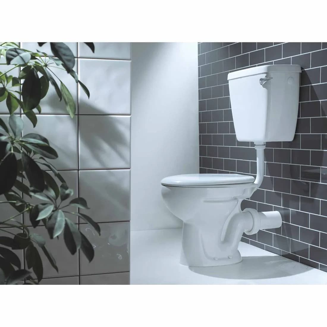 Atlas Pro Low Level Toilet Pan P Trap White