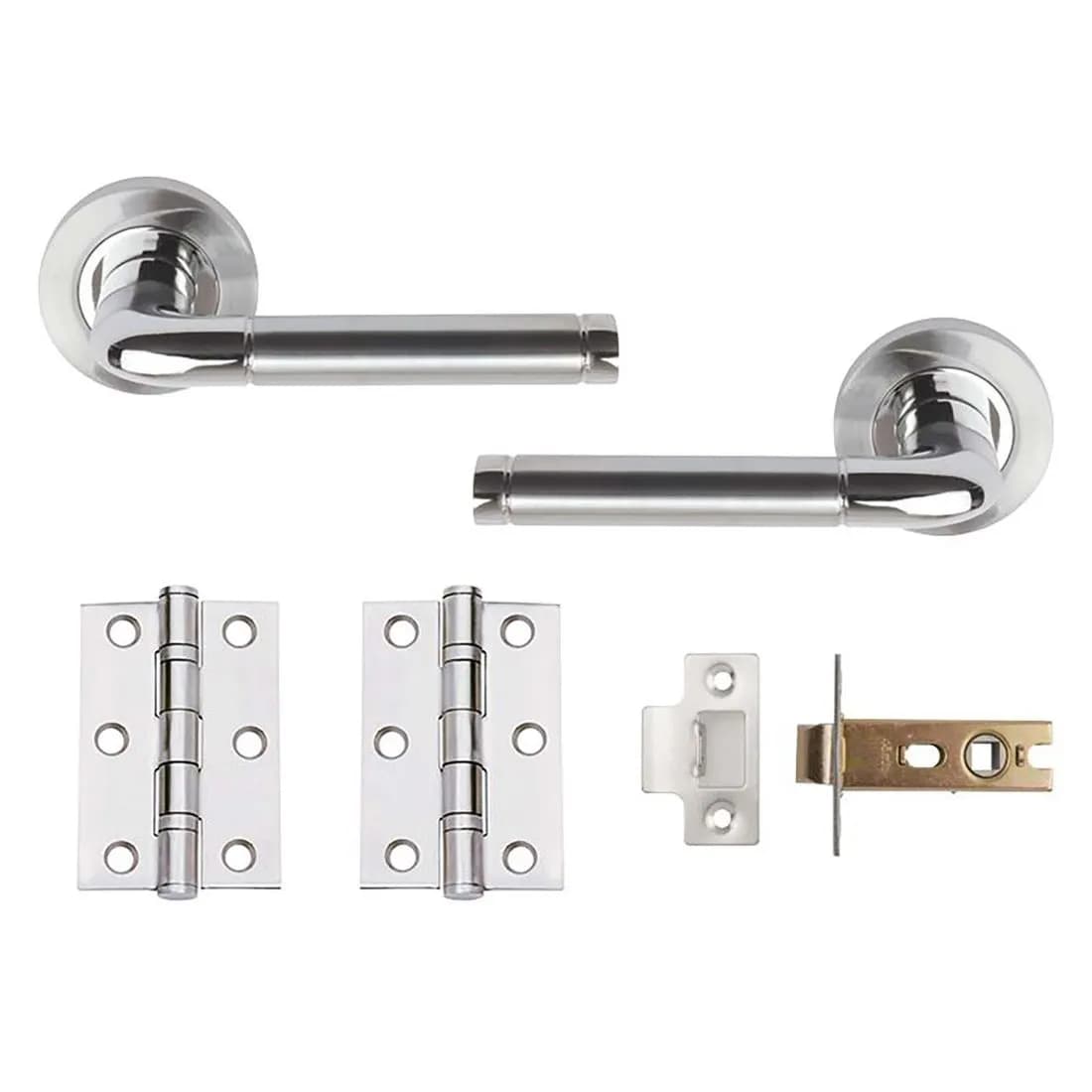 Metro Privacy Door Pack Cw Dual Finish Hndle 3In 2Bbhinge