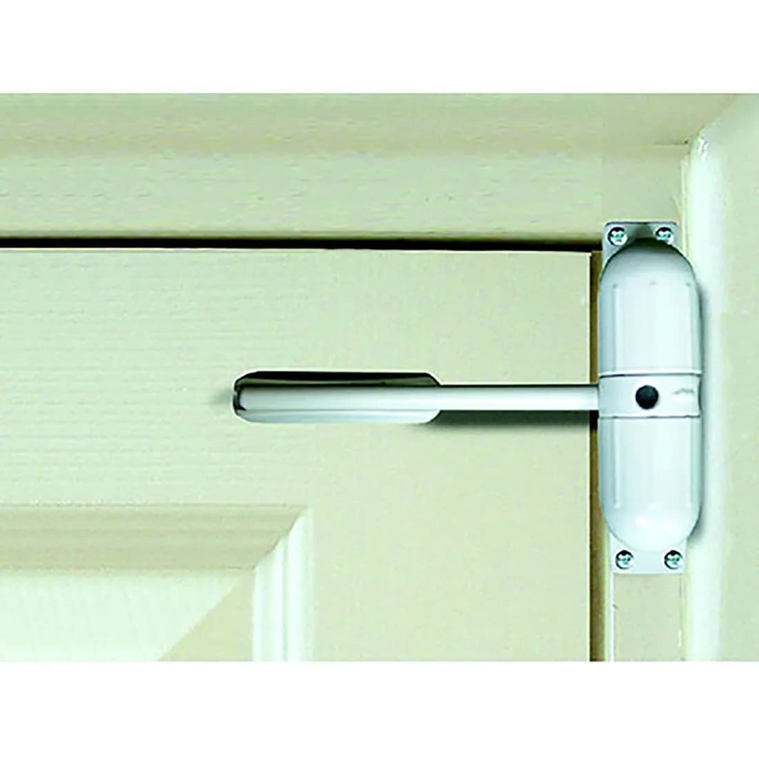 C10 Door Closer White Surface Mounted