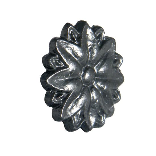 FloPlast Cast Iron Effect Gutter Motif Tudor Rose - Small