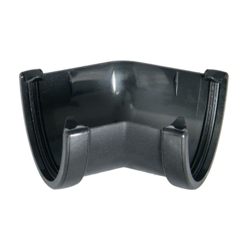 FloPlast Cast Iron Effect Deepflow/ Hi-Cap Gutter Angle - 135 Degree x 115mm