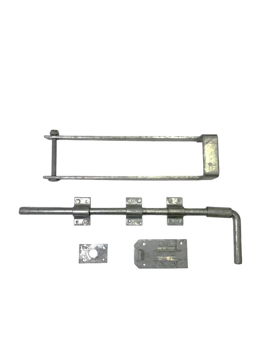 Double Field Gate Fastener for 3" (Inch) Gates - Zinc Galvanised - Hardware Solutions