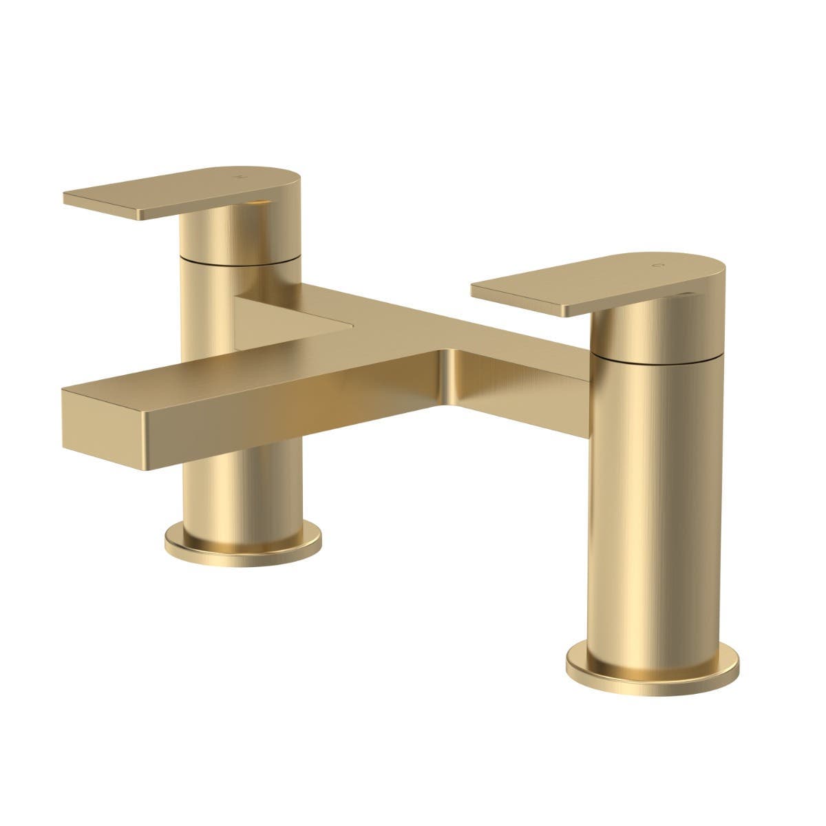 Bauhaus Bath Mixer Taps - Brushed Brass