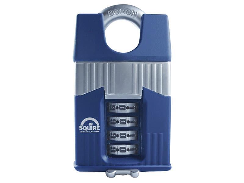 Squire WC55CSBX Warrior High-Security Closed Shackle Combination Padlock 55Mm Boxed