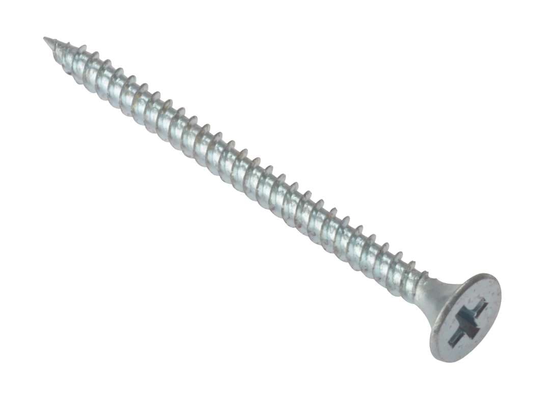 Fandf DWS100 Drywall Screw - Fine Thread - Zinc Plated 4.2 X 100Mm (Box Of 500)