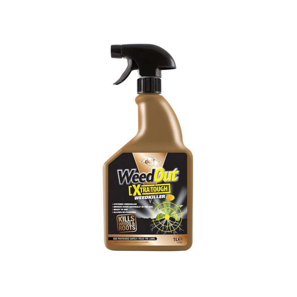 Doff F-FQ-A00-DOF Weedout Xtra Tough Weedkiller Rtu 1 Litre