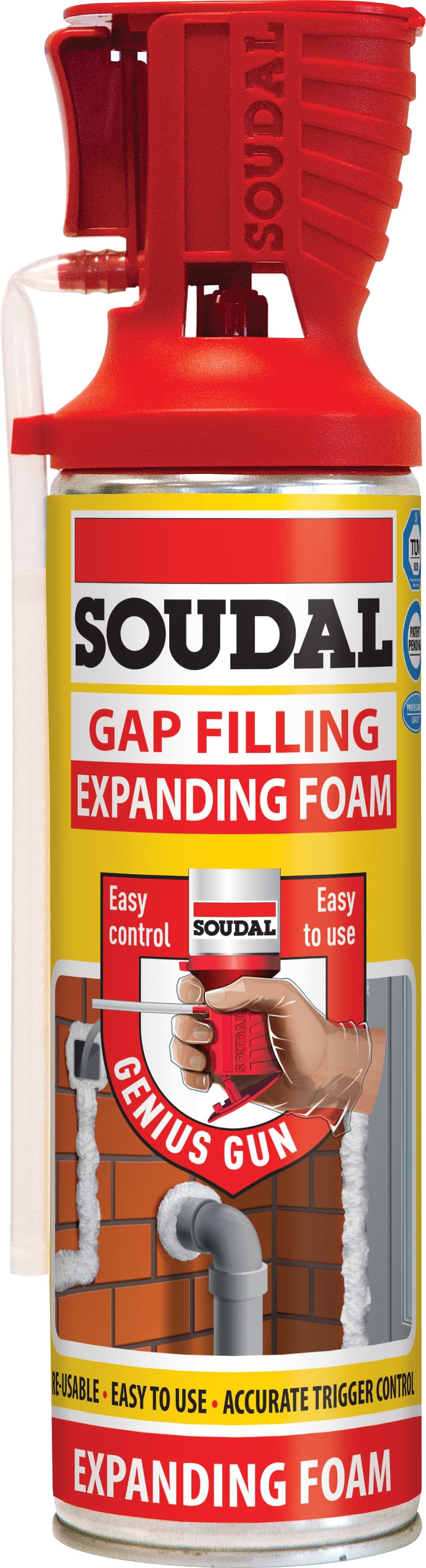 Soudal Genius Gun Gap Filler Champagne 500Ml GENIUS500