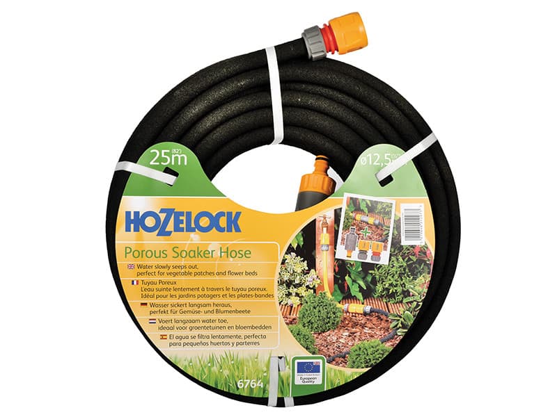 Hozelock 100-001-927 6764 Porous Soaker Hose 25M 12.5Mm (1/2In) Diameter