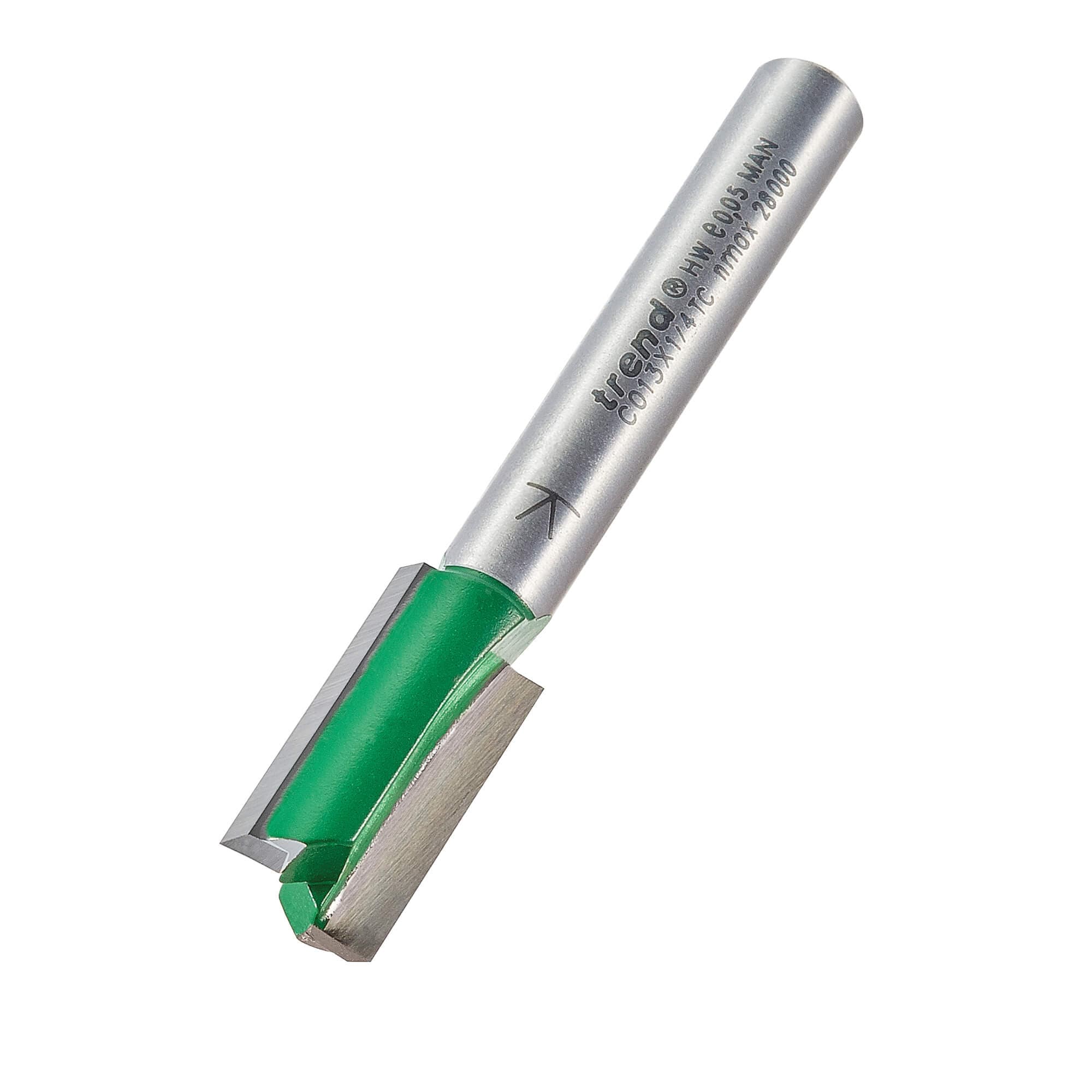 Trend Two Flute Cutter 9.5Mm Diameter Pk 1 C013X1/4TC
