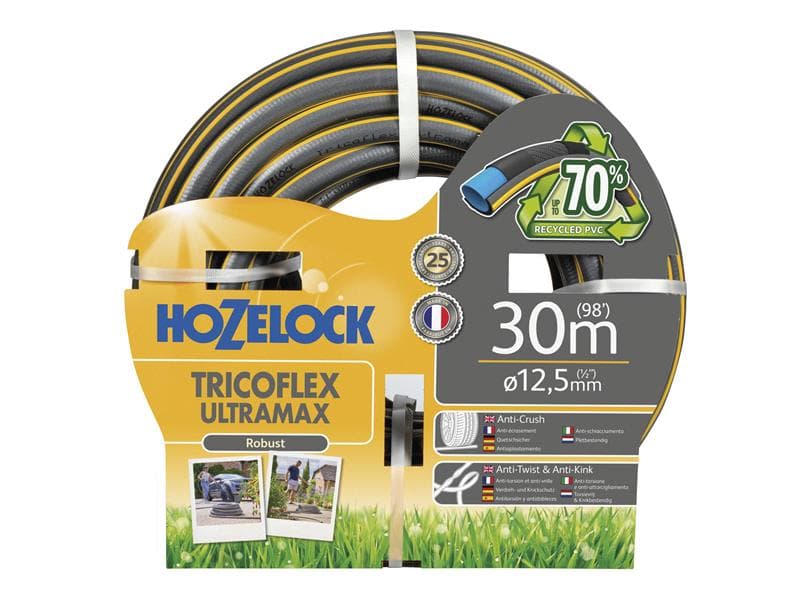 Hozelock 100-002-107 7930 Tricoflex Ultramax Anti-Crush Hose 30M