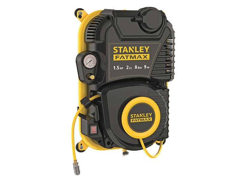 Stanley® Air Compressors FMXCMD152WE Fmxcmd152We Fatmax® Wall Mounted Air Hose 1.5 Hp 8 Bar 9M