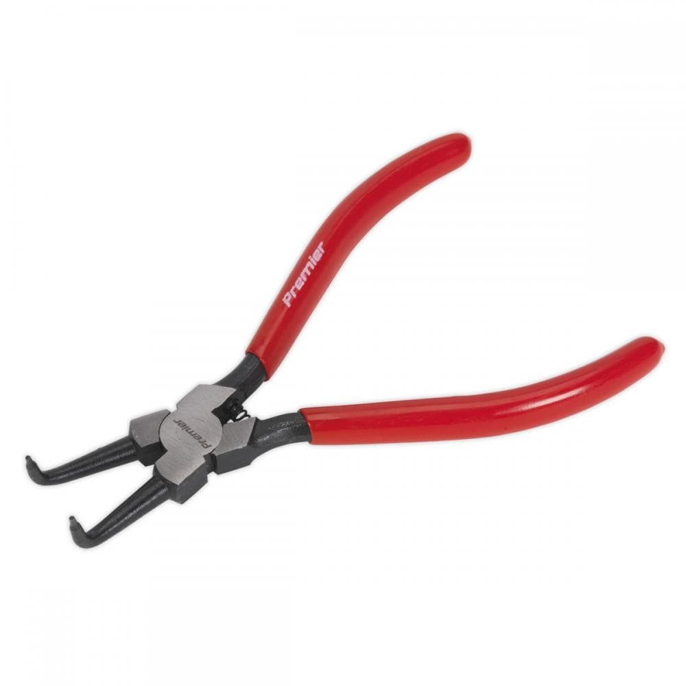 Sealey AK84543 Circlip Pliers Internal Bent Nose 180Mm
