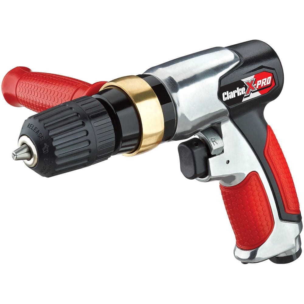 Clarke 3120151 Cat137 X-Pro Professional 3/8 Keyless Reversible Air Drill