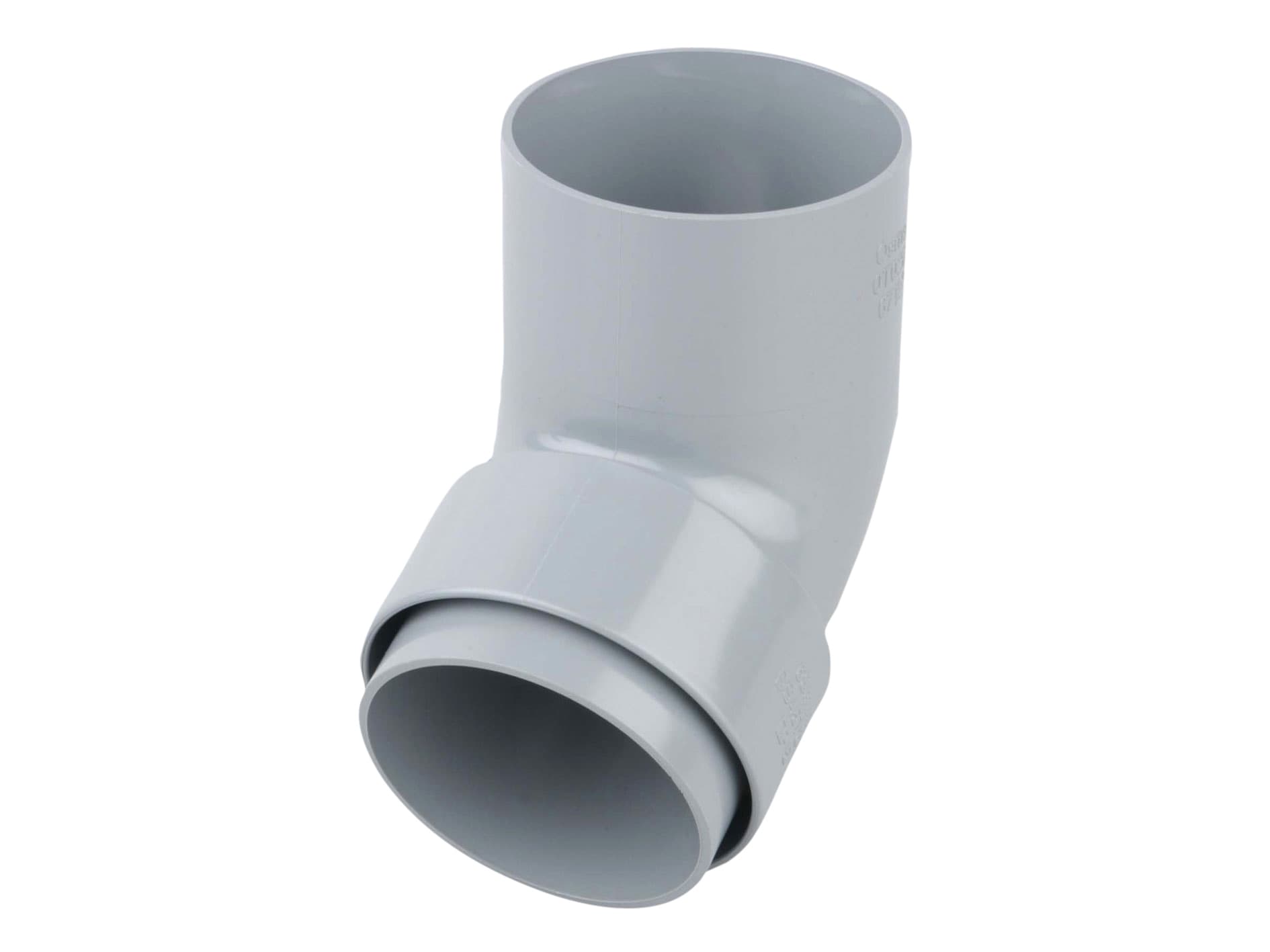 Osma Wavin Osma RoundLine offset bend spigot 68mm grey 0T026G