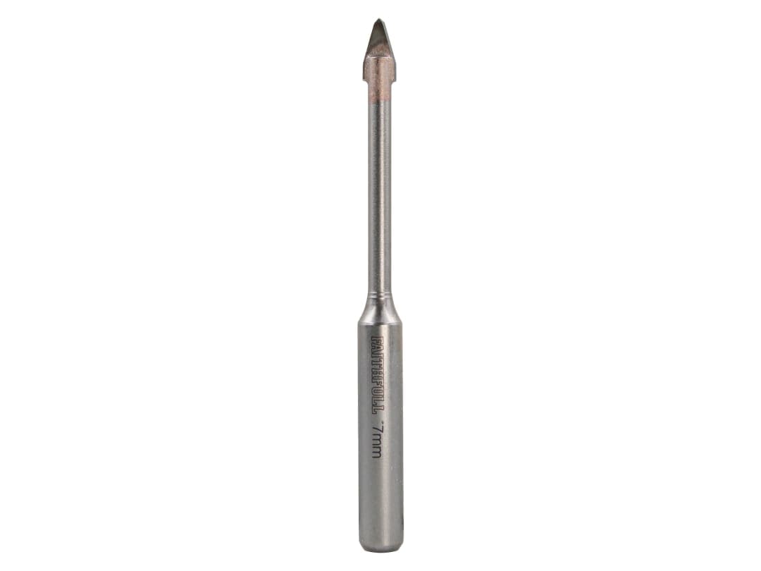 Faithfull Carbide Hard Tile & Glass Drill Bit 7mm FAIGDC07
