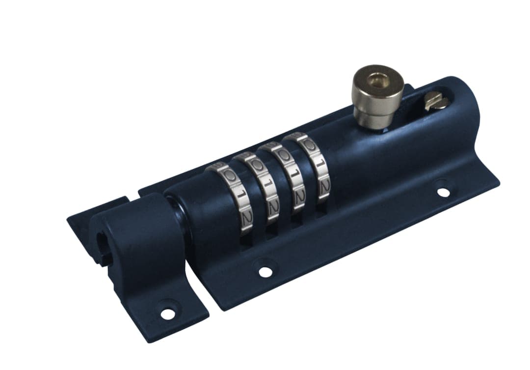 Squire CombiBolt 4 Re-Codable Locking Bolt Black/Blue 120mm COMBI4