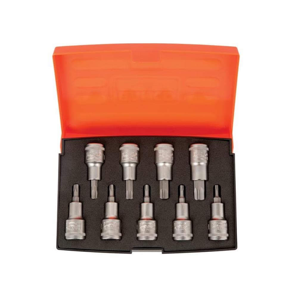 Bahco S9TORX S9Torx 1/2In Drive Socket Set 9 Piece