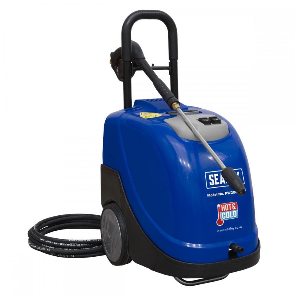 Sealey PW2000HW Hot Water Pressure Washer 135Bar 230V
