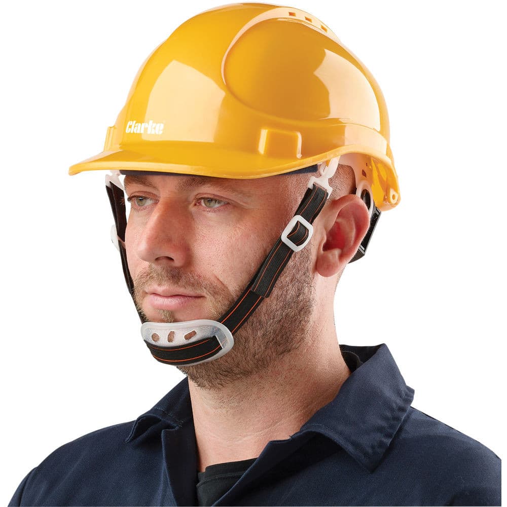 Clarke 8133824 Shy1 Safety Helmet-Yellow