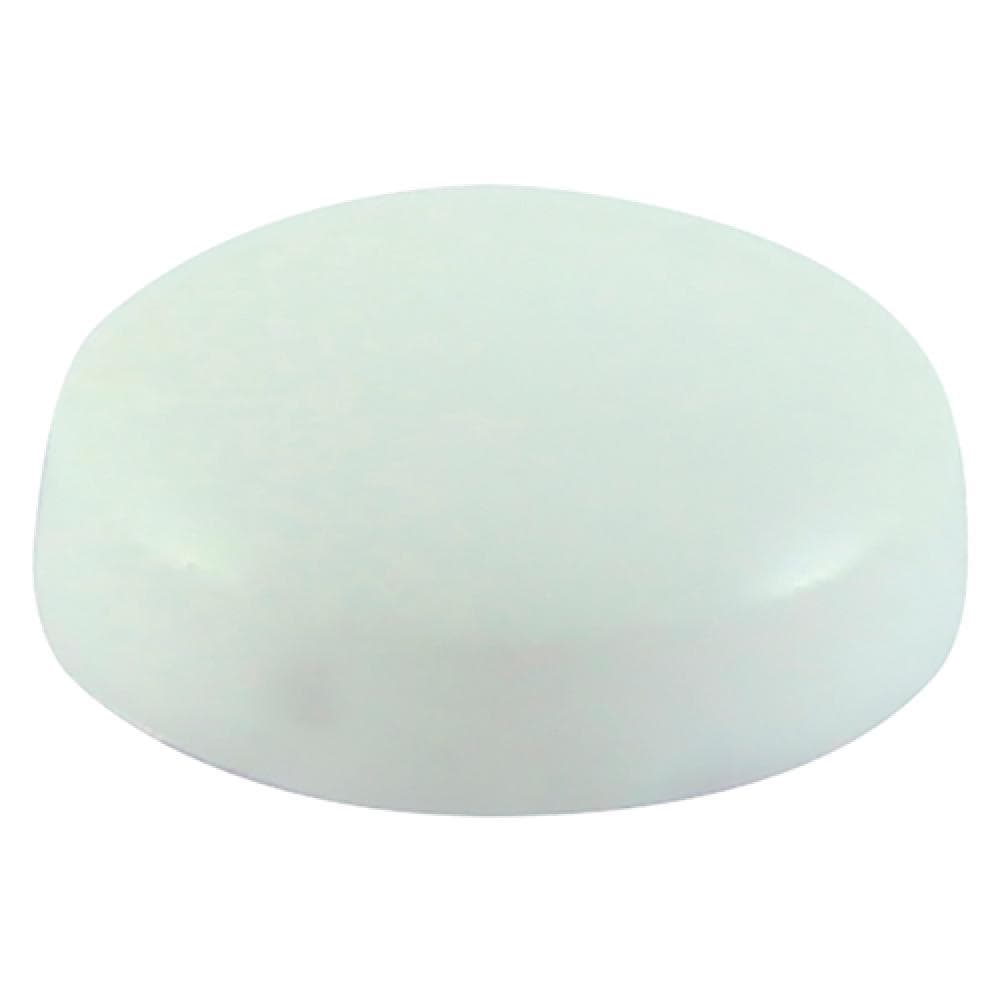 Timco WHITEPLAST Two Piece Screw Caps - White To Fit 3.5 To 4.2 Screw TIMpac 100