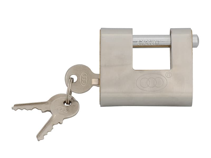 Faithfull Brass Shutter Padlock 60Mm