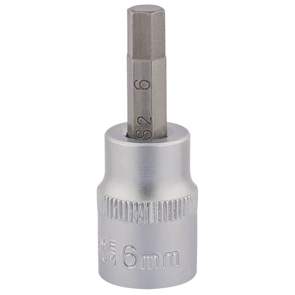 Draper Expert 16284 Socket With Hexagonal Bit 3/8in Sq. Dr. 6Mm each