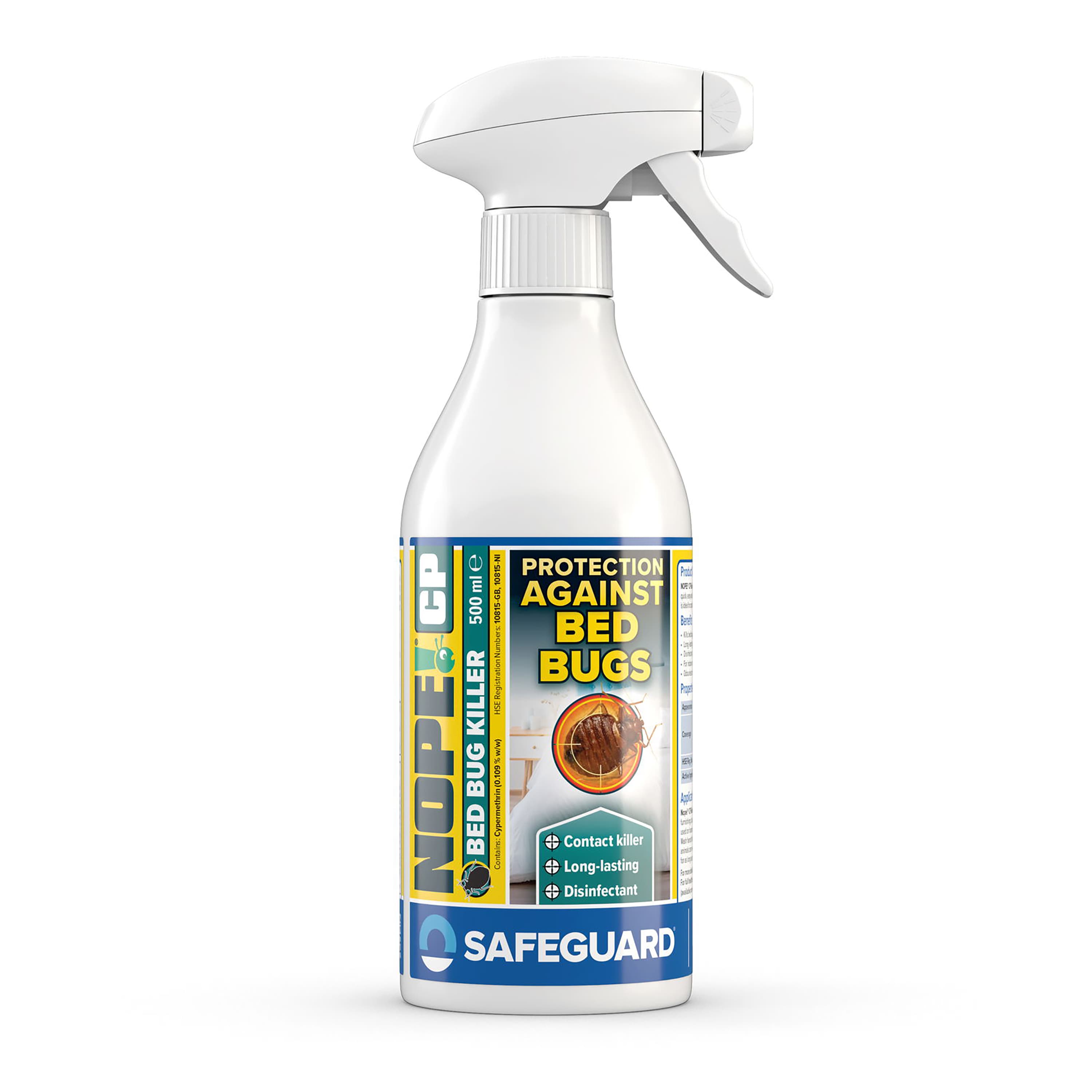 Safeguard NOPE! Bedbug Killer Spray 500ml