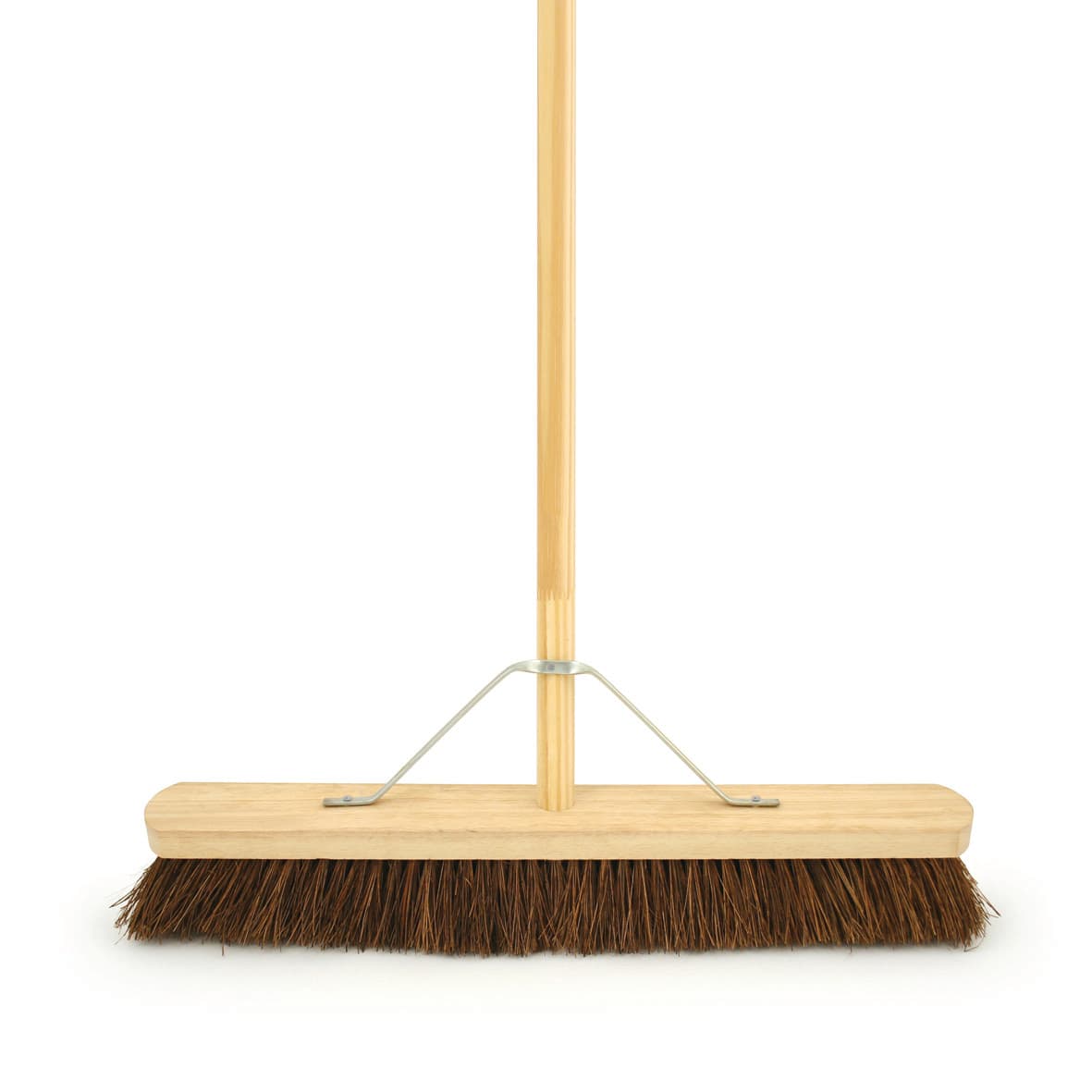4Trade Stiff Yard Broom with Collar