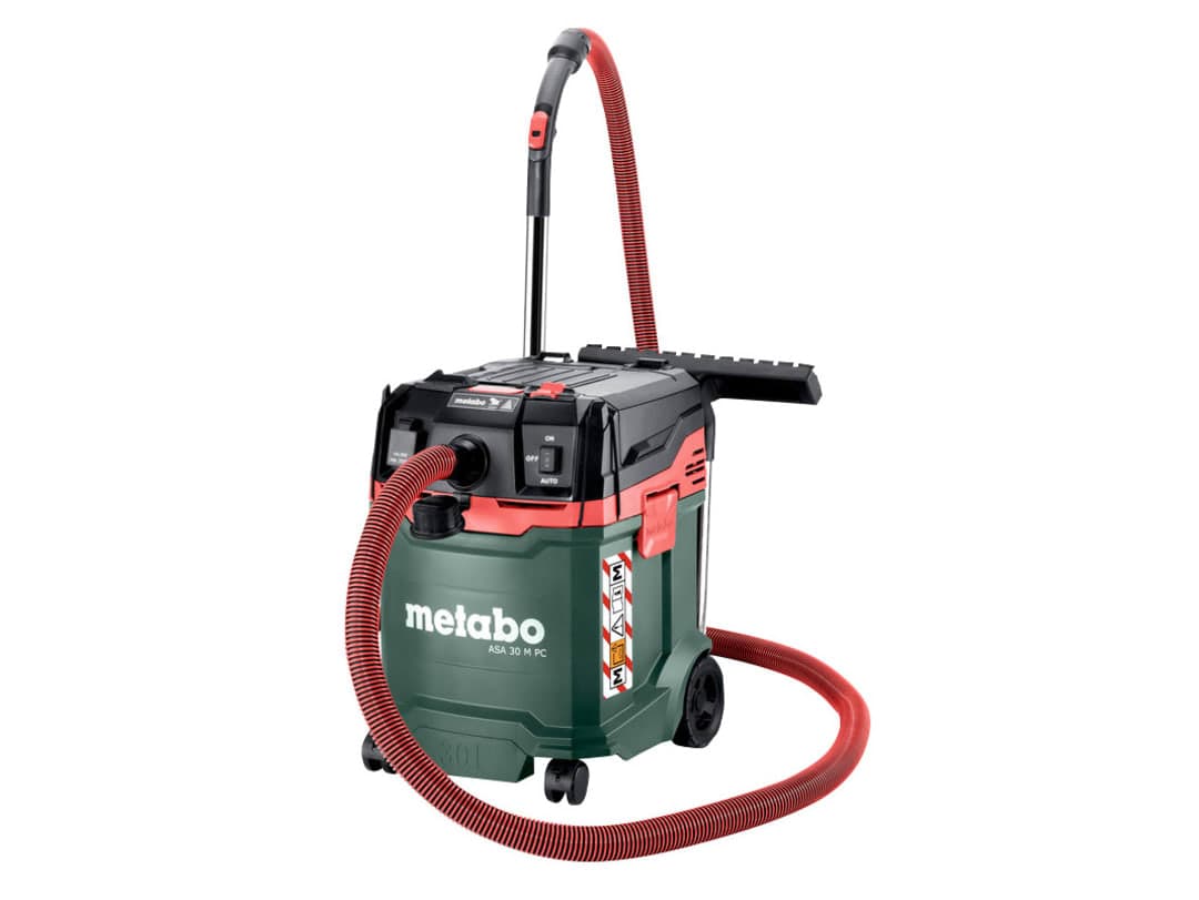 Metabo ASA 30 M PC All-Purpose Vacuum with Power Tool Take Off 30 litre 1200W 110V 602087390