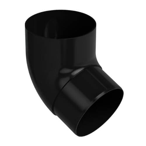 Galeco Industrial Downpipe Bend - 67 Degree x 100mm Black