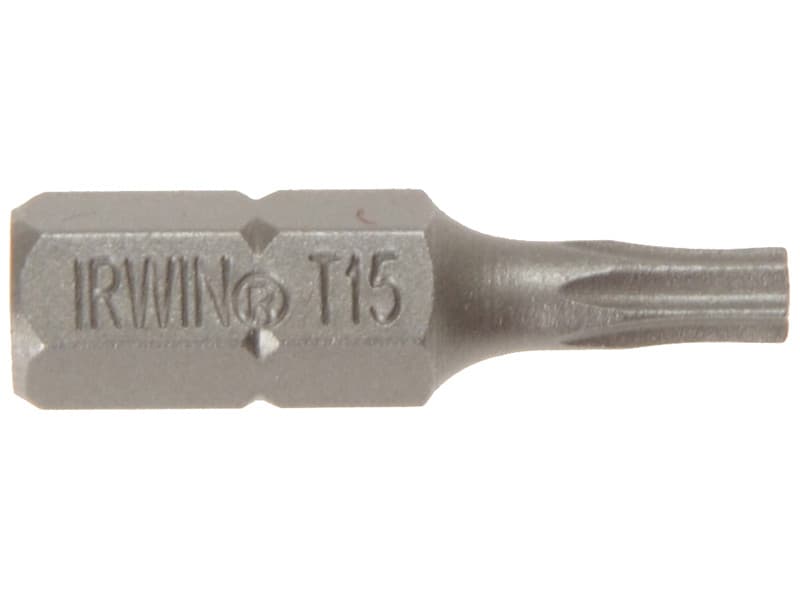 Irwin® 10504352 Torx Insert Bits Tx15 25Mm (Pack 10)