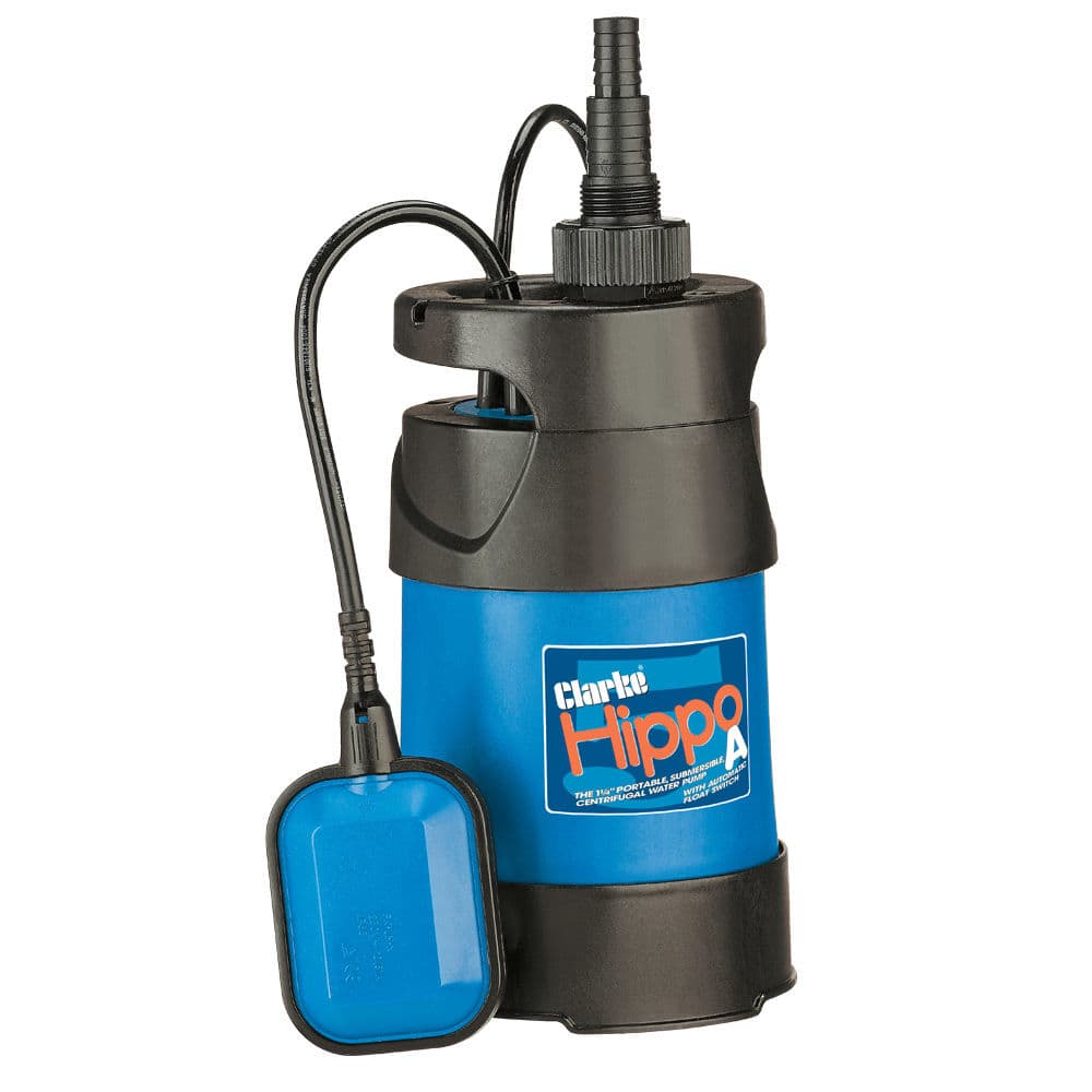 Clarke 7230536 Hippo 5A 230V 750W Submersible Pump With Float Switch
