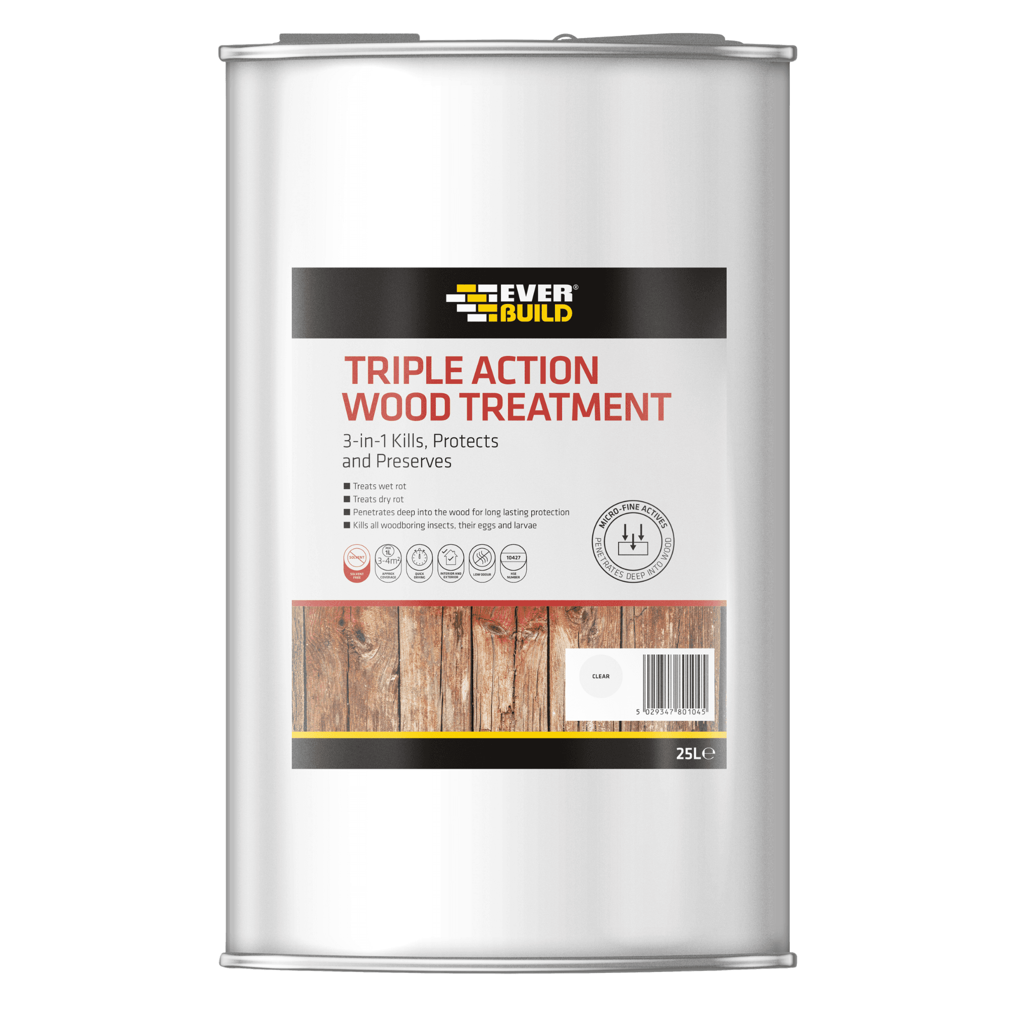 Everbuild Triple Action Wood Treatment 25 L