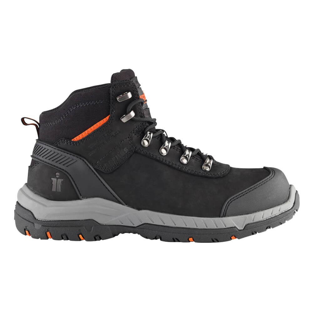 Scruffs T54991 Sabatan Safety Boots Black Size 10.5 / 45 Each 1