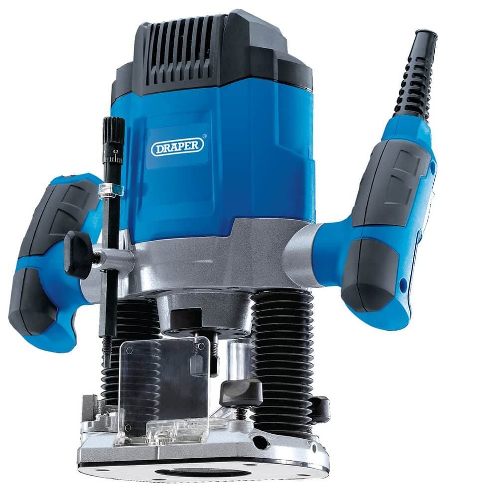 Draper 02519 230V Variable Speed Router 1/4in 1200W each 1