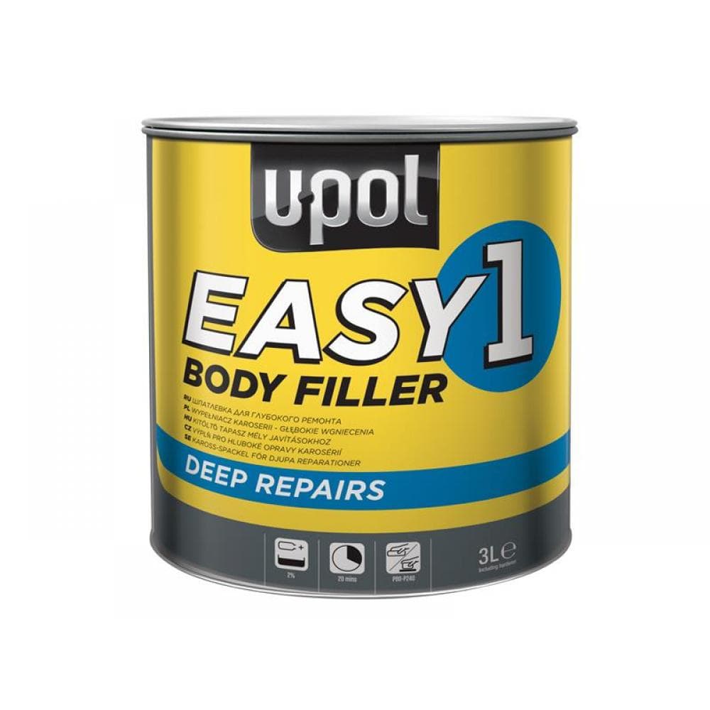U-Pol EASY/7 Easy 1 Body Filler 3 Litre