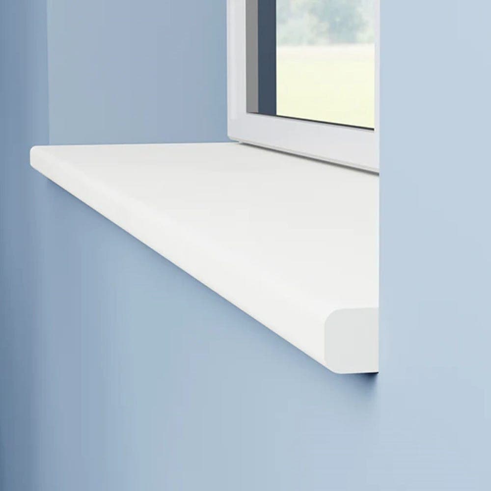 Bullnose MDF Window Board Unprimed 3000mm x 250mm x 18mm