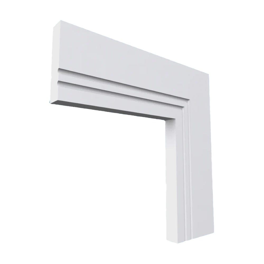 Square Edge C Grooved 2 MDF Architrave Unprimed 4200mm x 70mm x 18mm