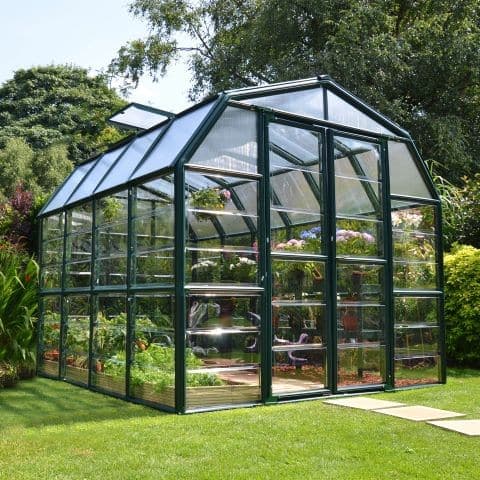 8â x 8â Palram Canopia Rion Grand Gardener Polycarbonate Greenhouse (2.67m x 2.64m)
